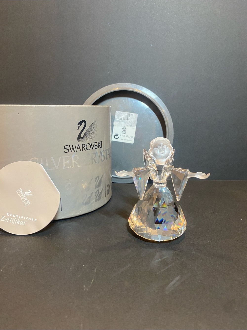 Swarovski Clear Crystal Angel Figurine